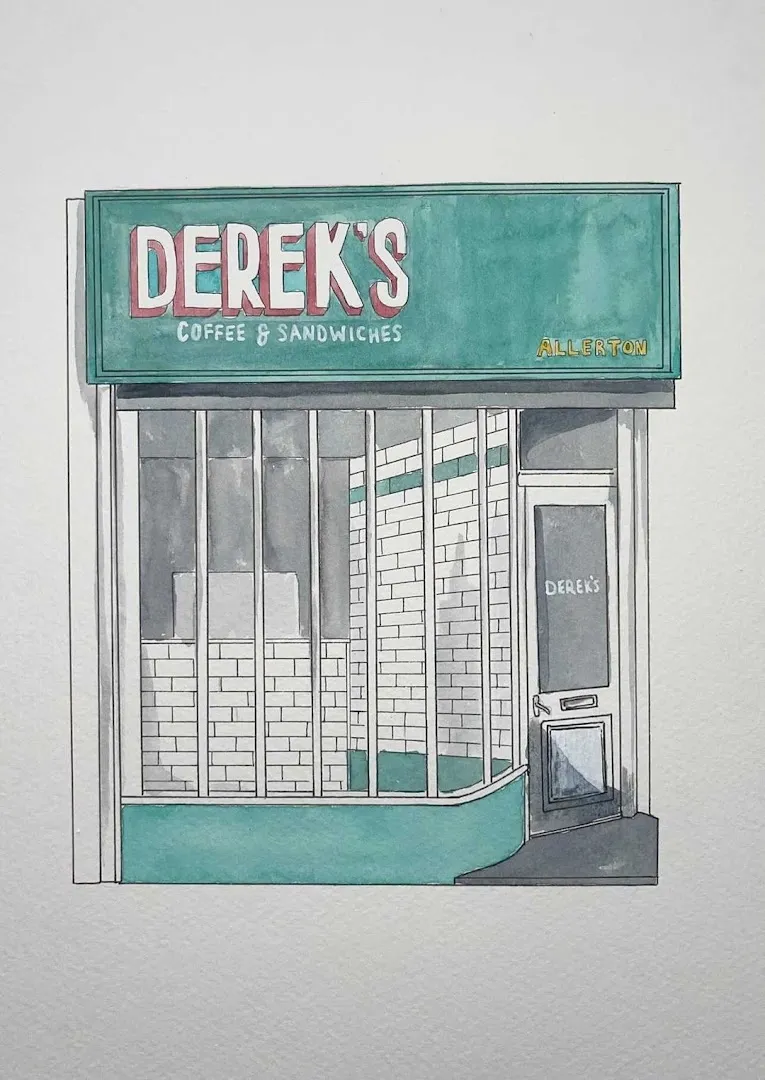 Gabagul at Derek's Sandwich Shop