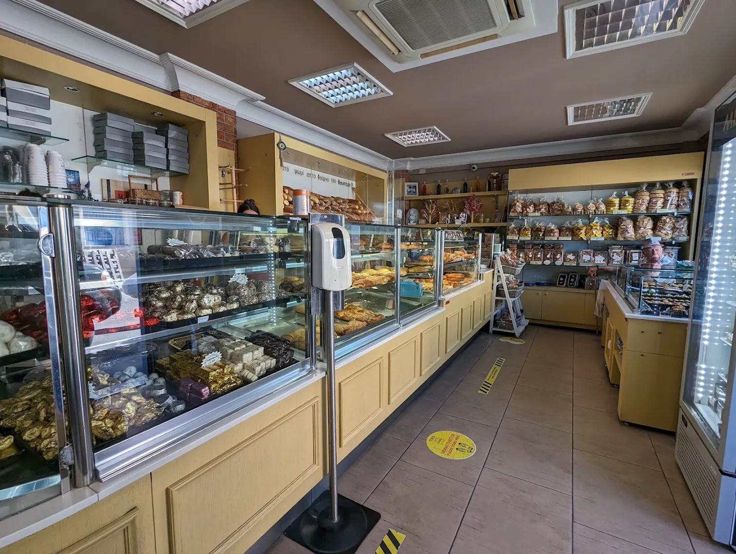 Krapfen with Chocolate at The Bakery of Pyrgos - Ioannis Fousteris