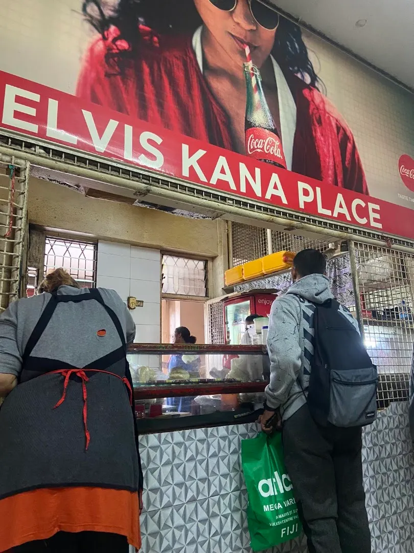 Rourou with Mutton at Elvis Kana Place