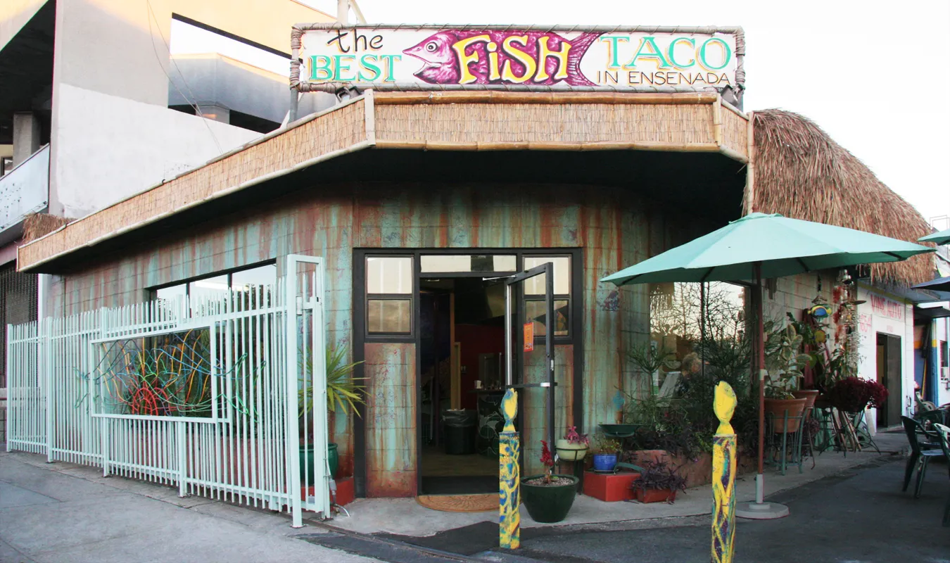 Fish Tacos at Best Fish Taco in Ensenada