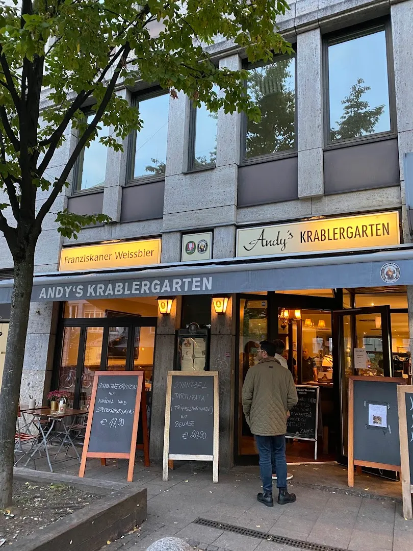 Schnitzel at Andy's Krablergarten