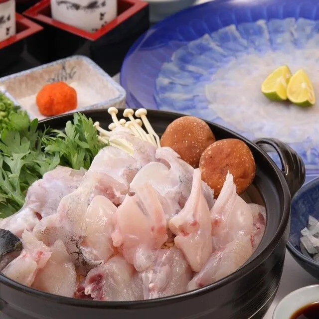 Shabu Shabu Fugu Restaurant (unnamed in transcript, referred to as 'SH' and 'questa di pesce palla') foto 7