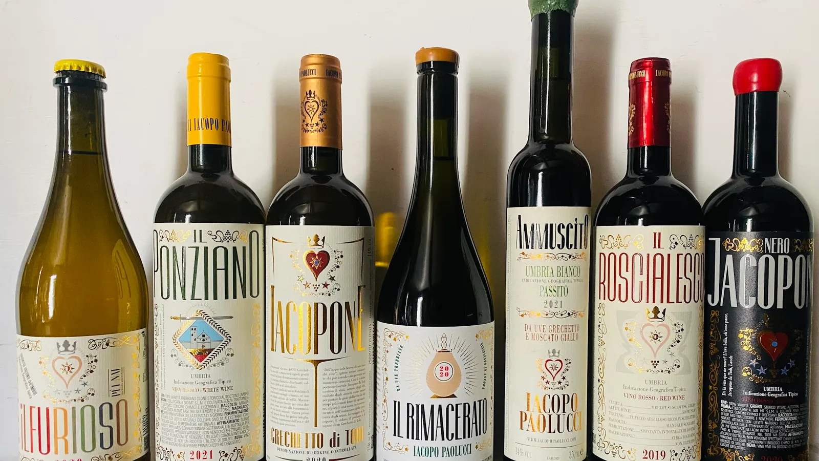 Trebbiano Spoletino at Cantina Iacopo Paolucci