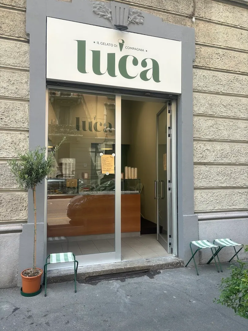 Crema al Limone at Luca Gelateria di Compagnia