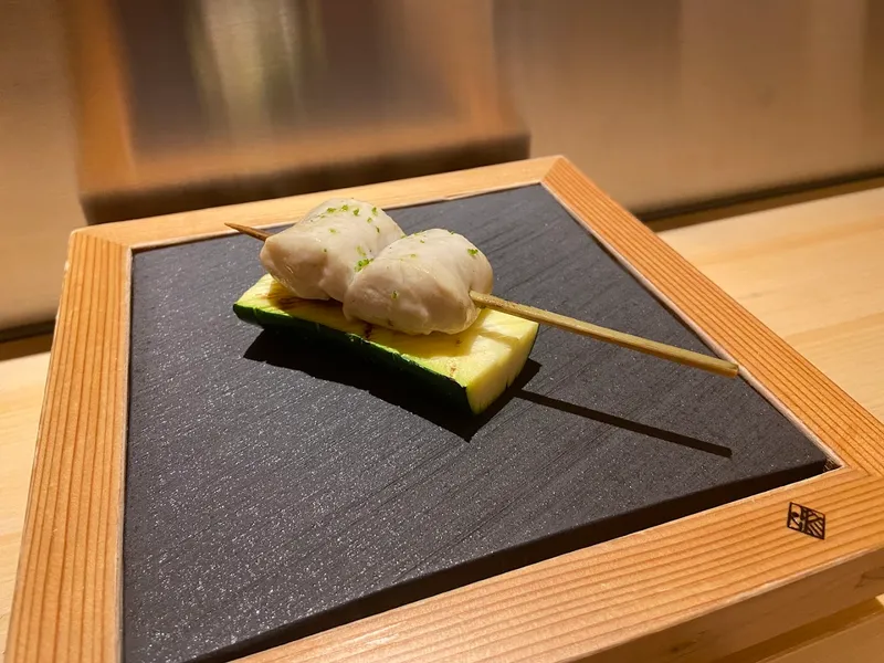 Yakitori Restaurant (unnamed in transcript, but described as a high-end yakitori spot in Kyoto) photo 7
